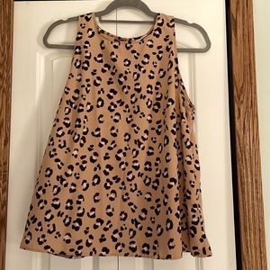 A New Day Women’s Animal Print Tank Size Large